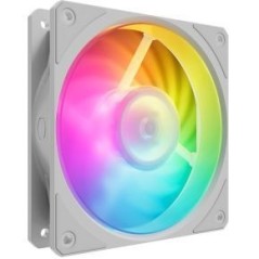 Cooler Master Mobius 120P ARGB Fan 1-Pack White 120mm - Powerful Cooling, Stunning RGB Lighting!